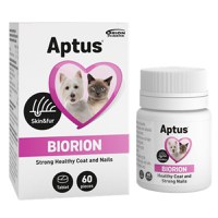 APTUS Biorion Vet, supliment piele & blană câini, comprimate APTUS Biorion Vet, XS-XL, supliment piele & blană câini și pisici, cutie, 60 comprimate - 1