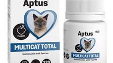 APTUS Multicat Total, multivitamine pisici, comprimate APTUS Multicat Total, multivitamine pisici, flacon, 120 comprimate