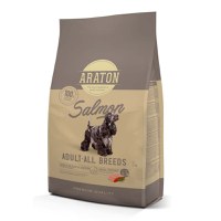 ARATON, XS-XL, Somon și Orez, hrană uscată câini, 15kg - 1