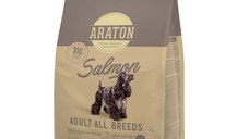 ARATON, XS-XL, Somon și Orez, hrană uscată câini, 15kg