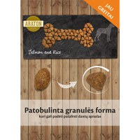 ARATON, XS-XL, Somon și Orez, hrană uscată câini, 15kg - 3
