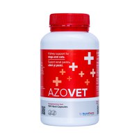 AZOVET, supliment sistem renal câini, capsule AZOVET, XS-XL, supliment sistem renal câini și pisici, flacon, 120 capsule - 2