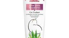 BIO PETACTIVE Shampoo pentru Pisici cu Aloe Vera, 400ml - Îngrijire Piele si Blana
