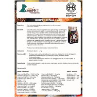 Biopet Renal Health Care, Pasăre, hrană uscată pisici sterilizate, sistem urinar, 1.2kg - 4