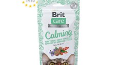 BRIT Care Calming, Pui și Goji, punguță recompense funcționale pisici, sistem nervos & calmante, 50g