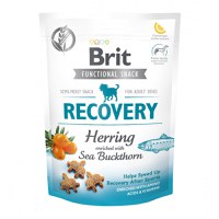 BRIT Care Functional Snack Recovery, Hering cu Cătină albă, recompense funționale fără cereale câini, convalescență,  150g - 2