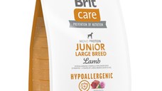 BRIT Care Hypoallergenic, L-XL, Miel, hrană uscată monoproteică câini junior, sistem imunitar & alergii BRIT Care Hypoallergenic Junior Large Breed, L-XL, Miel, hrană uscată monoproteică câini junior, sistem imunitar & alergii, 3kg