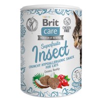 BRIT Care, Insecte, cutie recompense fără cereale pisici, sistem imunitar & alergii, 100g - 1