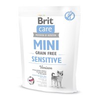 BRIT Care Mini Sensitive, XS-S, Vânat, hrană uscată fără cereale câini, sensibilităţi digestive, 400g - 1