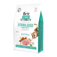 BRIT Care Sterilized Urinary Health, Pui, hrană uscată fără cereale pisici sterilizate, sensibilități urinare, 2kg - 2