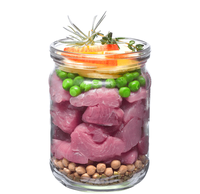BRIT Fresh, Curcan cu Mazăre, conservă hrană umedă conținut redus cereale câini, (în aspic), 400g - 3