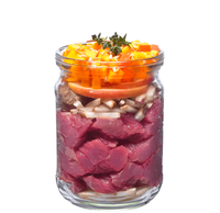 BRIT Fresh, Vită cu Dovleac, conservă hrană umedă fără cereale câini, (în aspic), 400g - 3