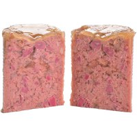 BRIT Pate & Meat, Somon, conservă hrană umedă fără cereale câini, (pate cu bucăți de carne), 400g - 3