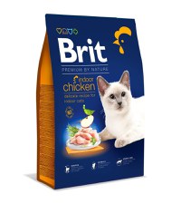 BRIT Premium by Nature Indoor, Pui, hrană uscată pisici de interior, 8kg - 1