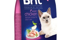 BRIT Premium by Nature, Pui, hrană uscată pisici, 8kg