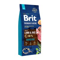 BRIT Premium By Nature Sensitive, Miel, hrană uscată câini, sensibilitați digestive, 15kg - 1