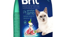 BRIT Premium by Nature Sensitive, Miel, hrană uscată pisici, sensibilități digestive, 8kg