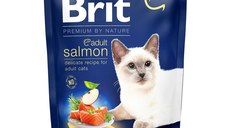 BRIT Premium by Nature, Somon, hrană uscată pisici, 1.5kg