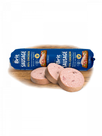 BRIT Premium, Pui, salam hrană umedă conținut redus cereale câini, 800g - 3