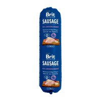 BRIT Premium, Pui și Iepure, salam hrană umedă conținut redus cereale câini, 800g - 1