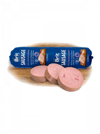 BRIT Premium, Pui și Iepure, salam hrană umedă conținut redus cereale câini, 800g - 3