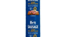 BRIT Premium Sport, Vită și Pește, salam hrană umedă conținut redus cereale câini, activitate intensă, 800g