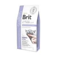 BRIT VD Gastrointestinal, Hering, dietă veterinară, hrană uscată fără cereale pisici, sistem digestiv, 5kg - 2