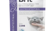 BRIT VD Gastrointestinal, Miel, dietă veterinară, plic hrană umedă fără cereale pisici, sistem digestiv, (în sos), 85g