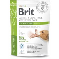 BRIT VD High Fibre, XS-XL, Mazăre și Mere, dietă veterinară, hrană uscată fără cereale câini, obezitate, 400g - 1