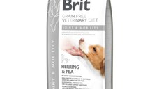 BRIT VD Joint & Mobility, XS-XL, Hering, dietă veterinară, hrană uscată fără cereale câini, sistem articular, 12kg