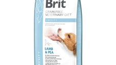 BRIT VD Obesity, XS-XL, Miel, dietă veterinară, hrană uscată fără cereale câini, obezitate, 12kg