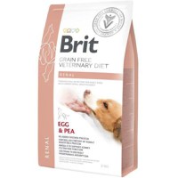 BRIT VD Renal, XS-XL, Ou, dietă veterinară, hrană uscată fără cereale câini, sistem renal, 2kg - 2