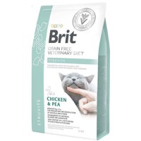BRIT VD Struvite, Pui, dietă veterinară, hrană uscată fără cereale pisici, sistem urinar, 2kg - 1