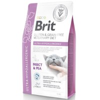 BRIT VD Ultra Hypoallergenic, Insecte, dietă veterinară, hrană uscată fără cereale pisici, alergii, 5kg - 2