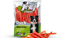 CALIBRA Joy Classic Strips, XS-XL, Rață, punguță recompense câini, 80g