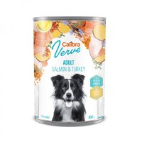 CALIBRA Verve GF, XS-XL, Somon și Curcan, conservă hrană umedă fără cereale câini, (pate), 400g - 2