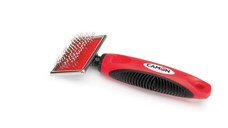 CAMON Perie cu dinți de oțel și vârfuri rotunjite, perie câini CAMON Perie cu dinți de oțel și vârfuri rotunjite, M, perie câini, 4.5x8.5cm