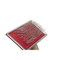 CAMON Perie cu maner de lemn, perie câini CAMON Perie cu maner de lemn, M, perie câini, 4.5x9cm - 3