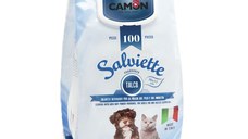 CAMON, șervețele umede câini, Talc CAMON, șervețele umede câini și pisici, Talc, 100buc
