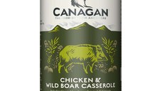 CANAGAN Chicken&Wild Boar Casserole, XS-XL, Pui și Mistreț, conservă hrană umedă fără cereale câini junior & adult, (în supă), 400g