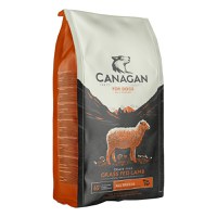 CANAGAN Grass Fed Lamb, XS-XL, Miel, hrană uscată fără cereale câini junior & adult, 12kg - 1
