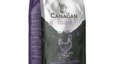 CANAGAN Light Senior & Sterilised, Pui, hrană uscată fără cereale pisici sterilizate senior, obezitate, 4kg