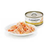 CANAGAN, Pui și Legume, conservă hrană umedă fără cereale pisici junior & adult, (în suc propriu), 75g - 4