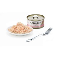 CANAGAN, Pui și Șuncă, conservă hrană umedă fără cereale pisici junior & adult, (în suc propriu), 75g - 4