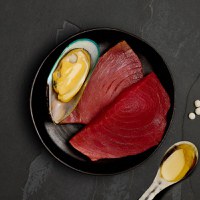 CANAGAN, Ton și Scoici, conservă hrană umedă fără cereale pisici junior & adult, (în suc propriu), 75g - 3