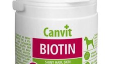CANVIT Biotin pentru Piele si Blana Câini, XS-S, Flacon de 100g