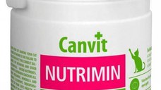 CANVIT Nutrimin, supliment sistem digestiv pisici, flacon, 150g
