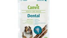 CANVIT Snack Dental Rață XS-S pentru Câini, 200g - Recompense Funcționale pentru Sensibilități Dentare