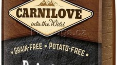 CARNILOVE Adult S-XL, Ren, hrană uscată fără cereale câini, 12kg