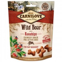 CARNILOVE Crunchy Snack, Mistreț cu Măceșe, recompense funcționale fără cereale câini, convalescență, 200g - 1